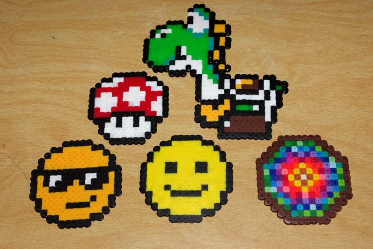 The Do's and Do not's of Perler beads on Tumblr: Stop over ironing your  work!