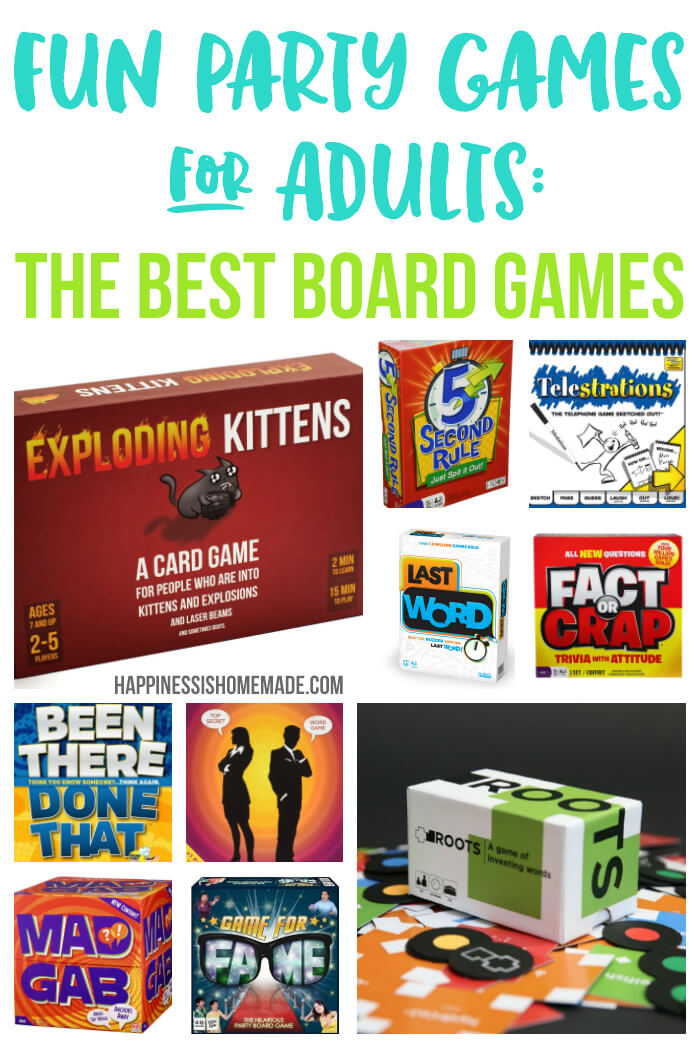 Fun Party Team Games For Adults