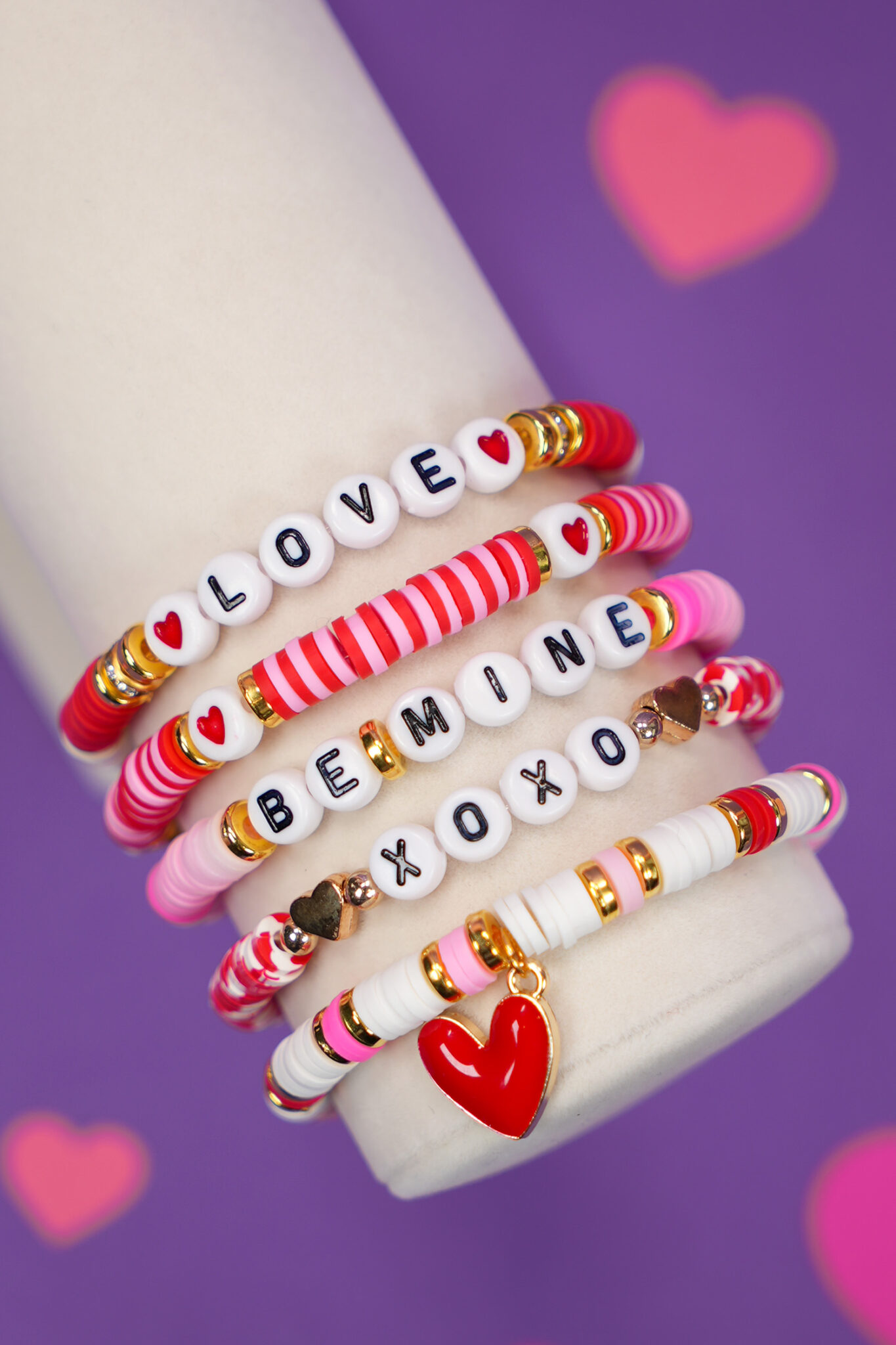 Easy DIY Valentine S Day Bracelets Happiness Is Homemade