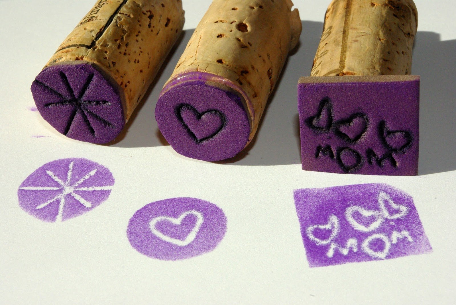 Easy DIY Stamps Happiness Is Homemade