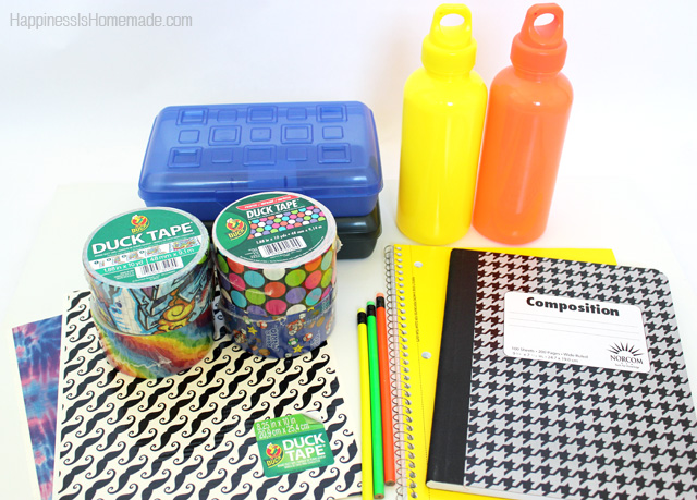 supplies for making diy school supplies
