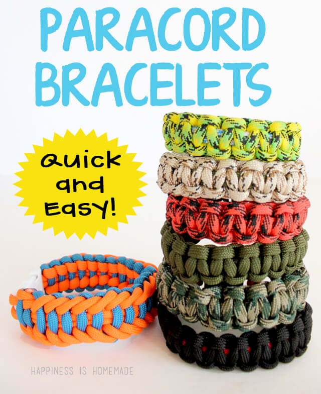 selling paracord bracelets