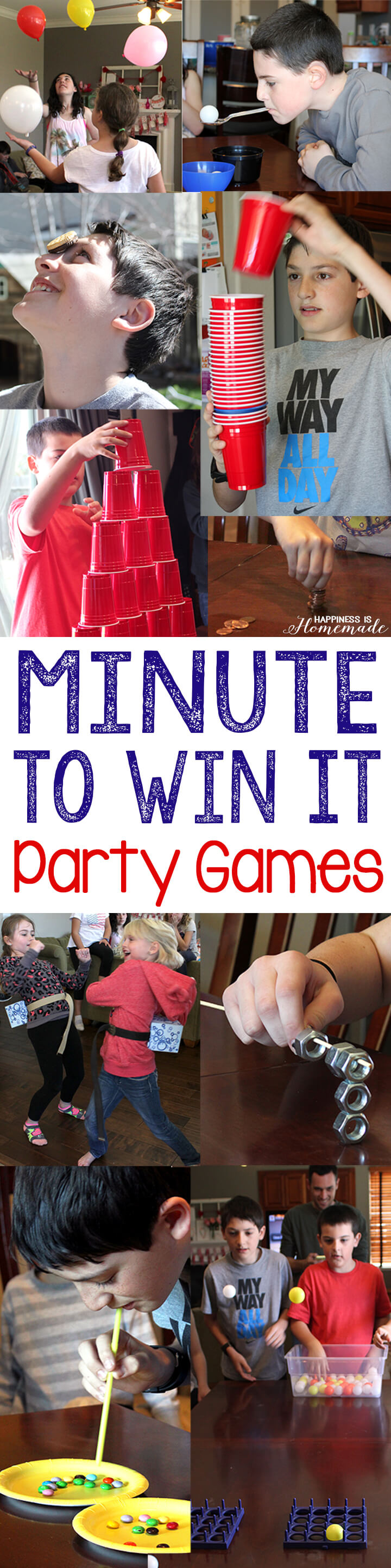 Minute To Win It Game Ideas