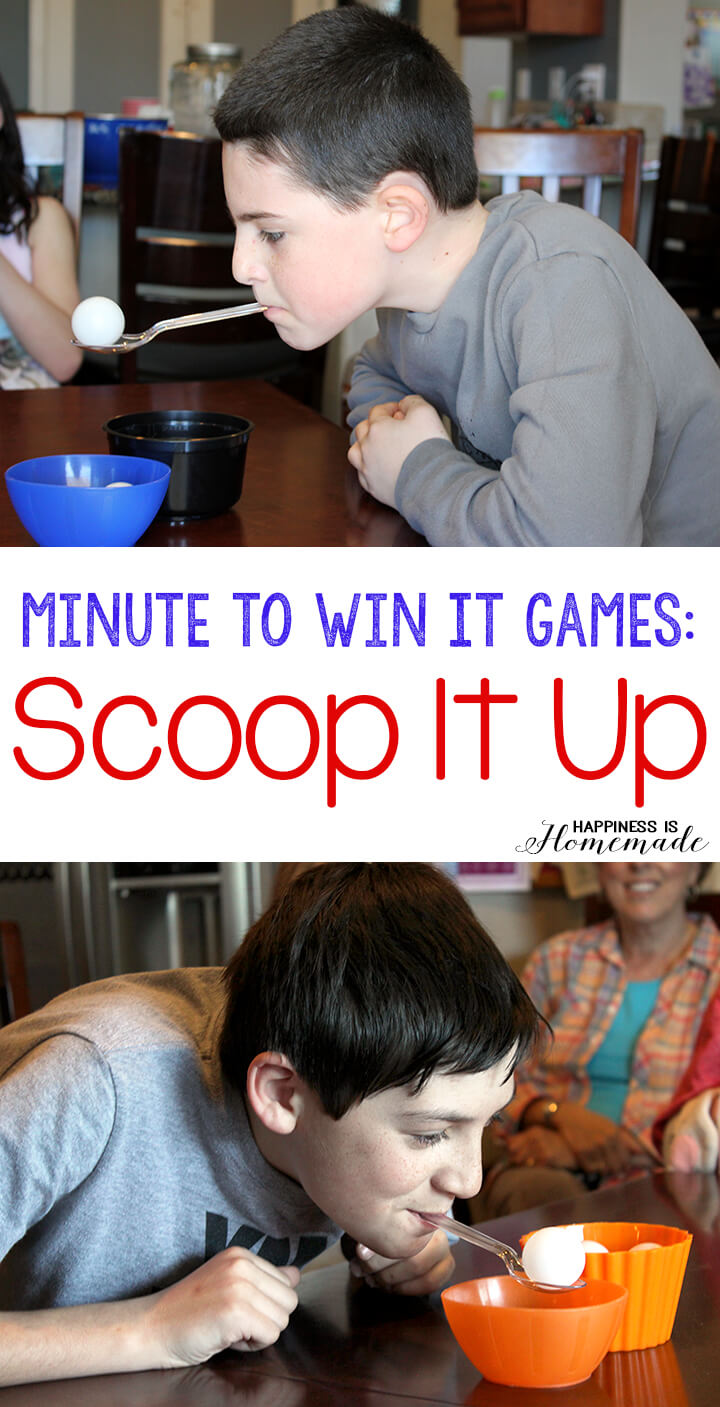 10 Awesome Minute to Win It Party Games Happiness is Homemade