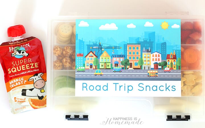 On-the-Go Road Trip Snack Kit - Happiness is Homemade