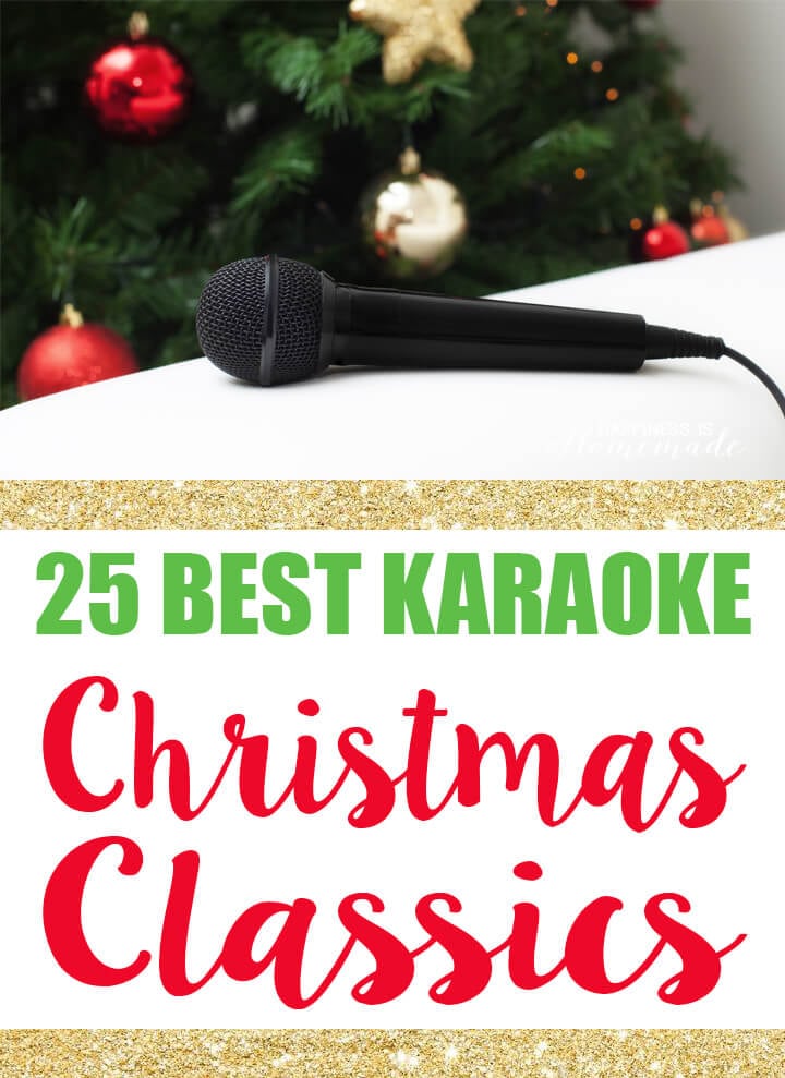 25 Best Karaoke Christmas Classics for the Holidays