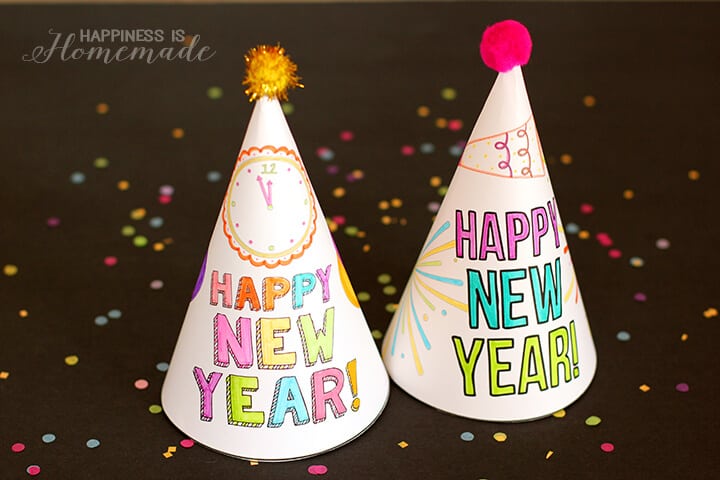 happy new year crafts for kids