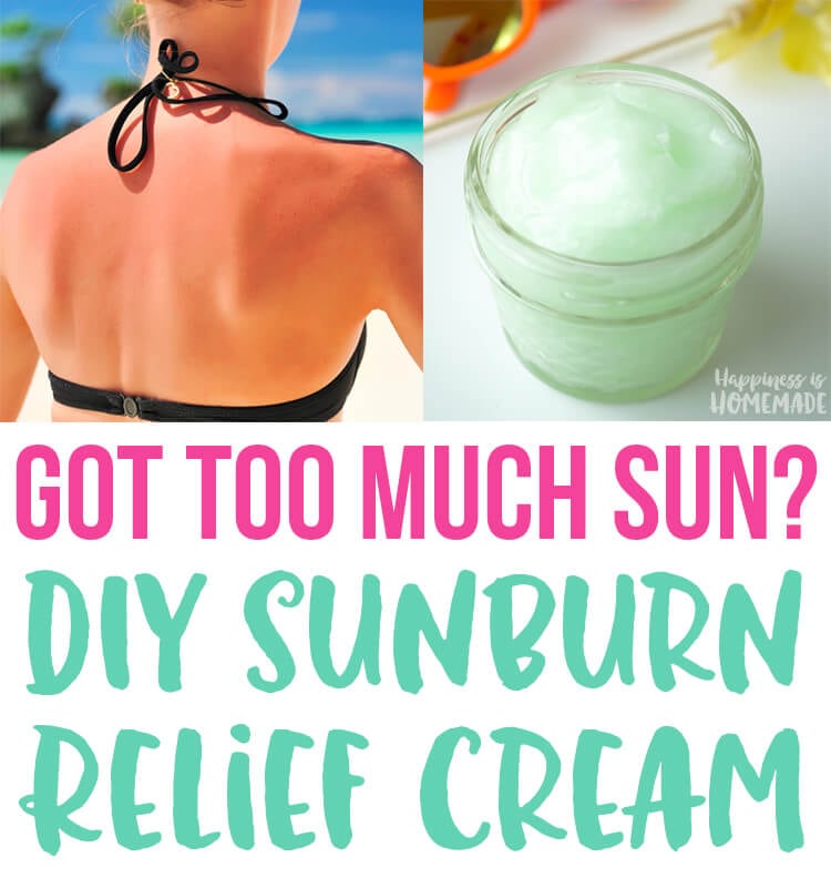 diy coconut oil sunburn relief cream｜TikTok Search