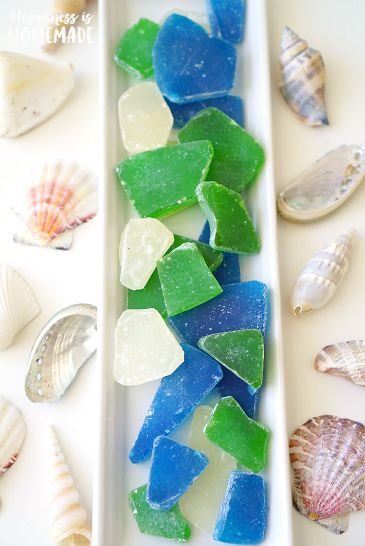 Easy Edible Sea Glass Candy - Happiness is Homemade