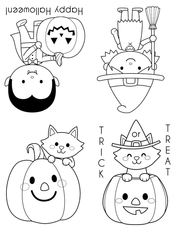 Download Printable Halloween Coloring Books - Happiness is Homemade