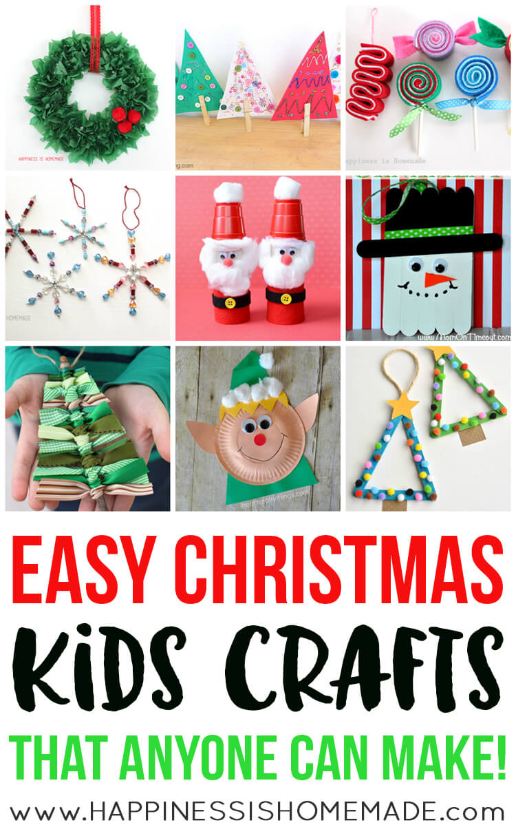 Christmas Crafts Preschoolers Easy Christmas Day