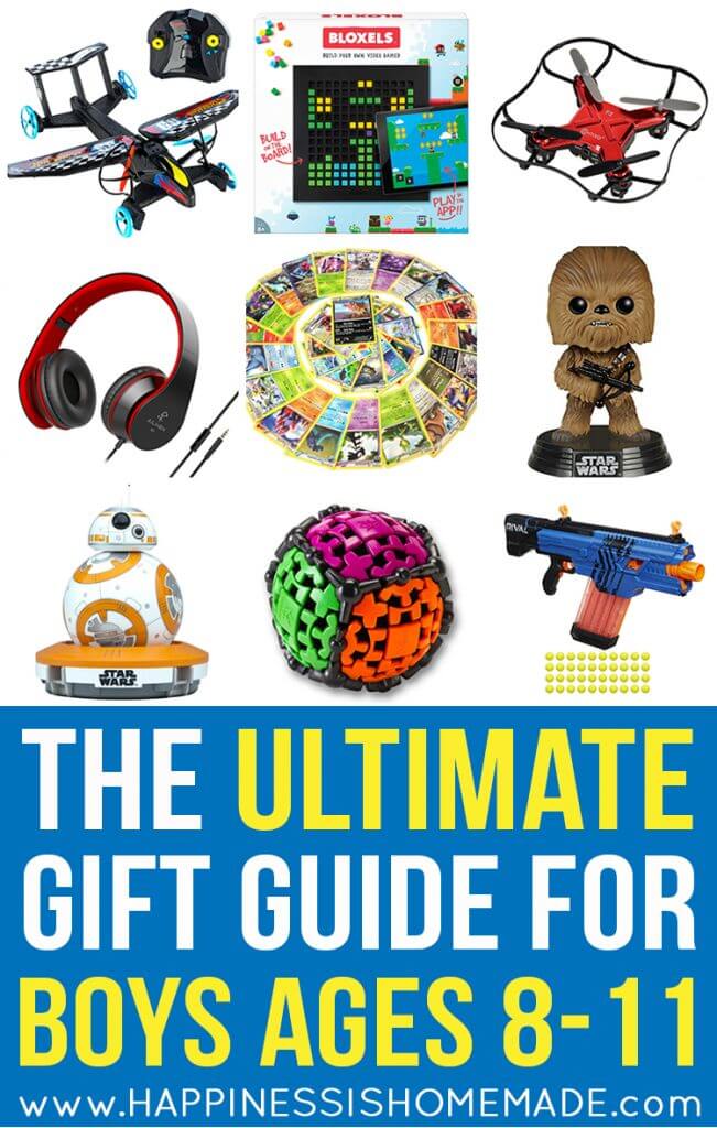 The Best Gift Ideas for Boys Ages 811  Happiness is Homemade