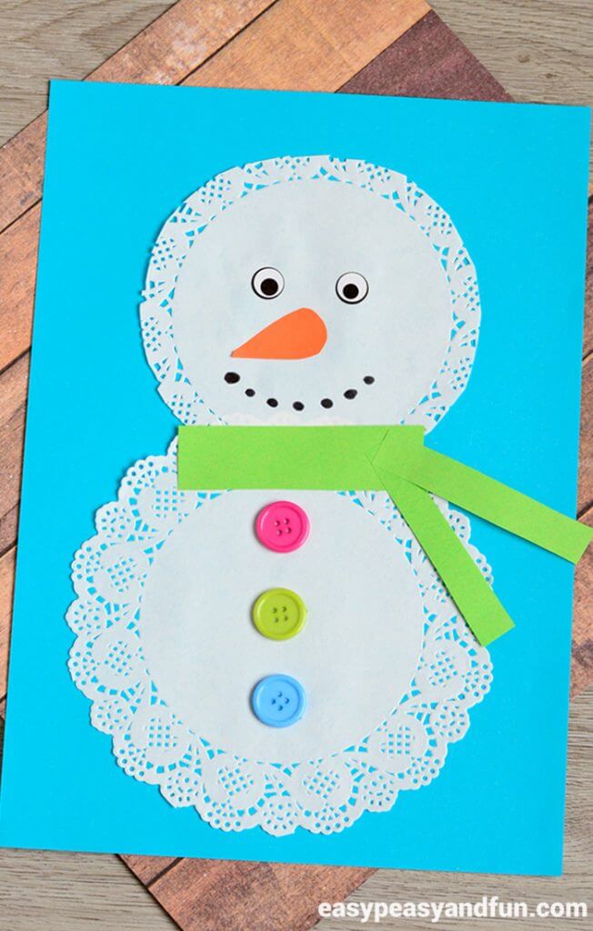 5 Easy Winter Crafts For Kids  DIY Winter Art Projects 
