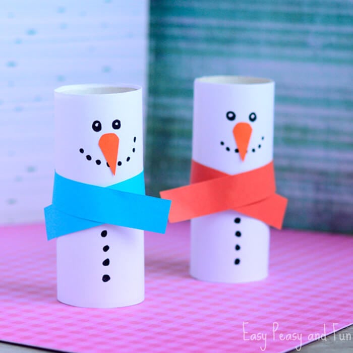 35+ Easy Winter Kids Crafts That Anyone Can Make - Happiness is Homemade