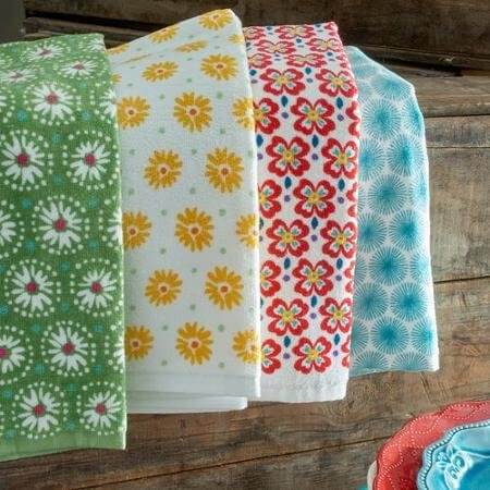 The Pioneer Woman Vintage Floral Kitchen Towel, Multicolor, 2