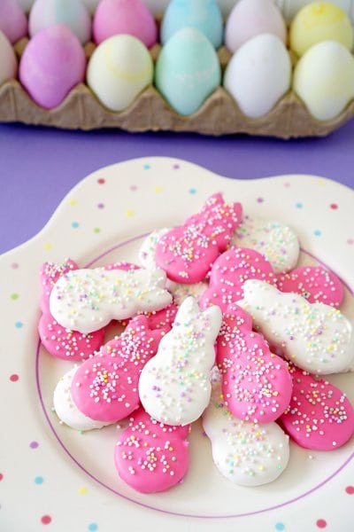 Easter Bunny Circus Animal Cookies - Happiness is Homemade