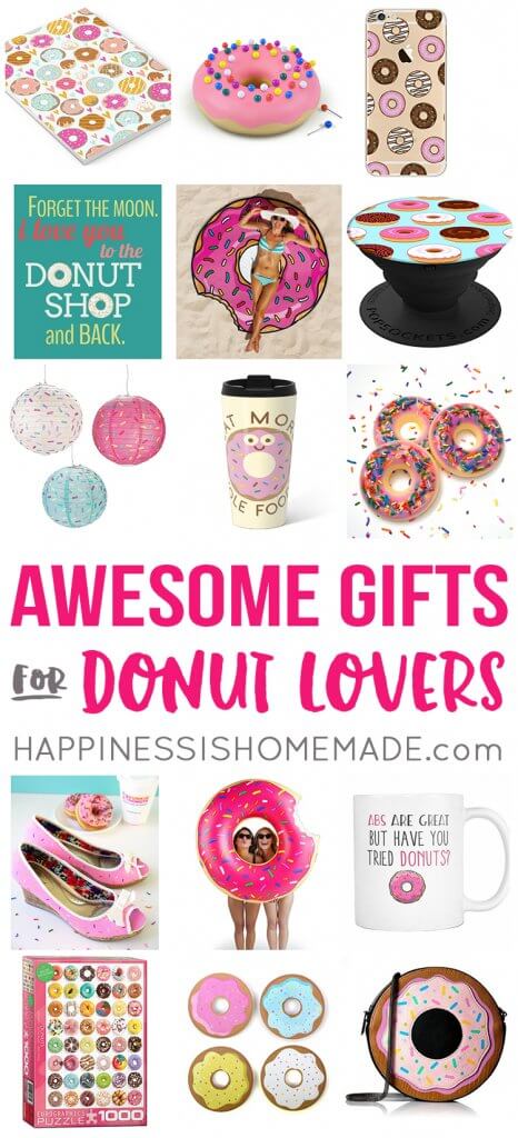 16 Gift Ideas for Donut Lovers - Happiness is Homemade