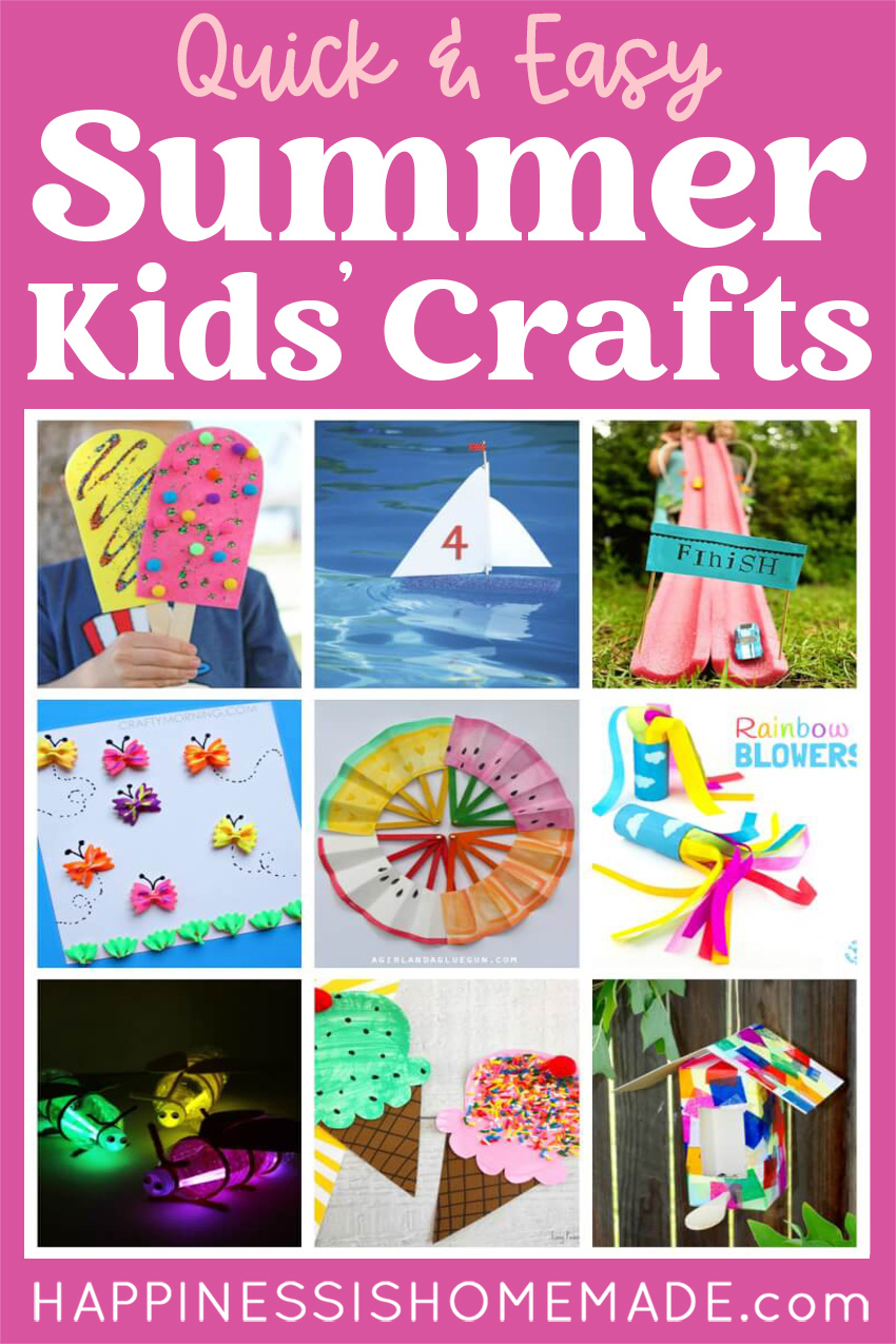 300+ Creative CRAFTS for Kids