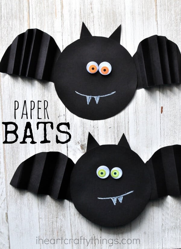 Halloween Bat Craft For Kids