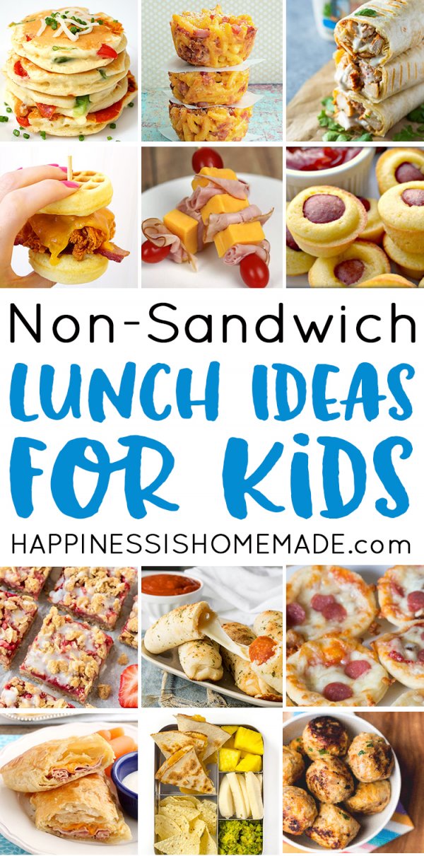 25+ School Lunch Ideas for Kids - Happiness is Homemade