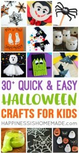 30+ Easy Halloween Crafts for Kids - Happiness is Homemade