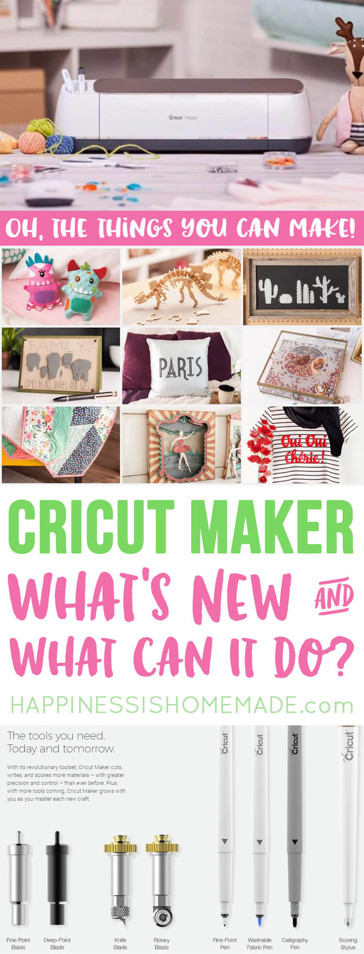 The Cricut Maker Machine - What's New and What Can It Do
