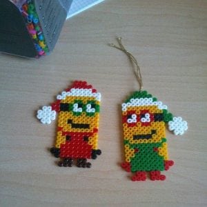 Christmas Perler Bead Patterns & Ideas - Happiness is Homemade