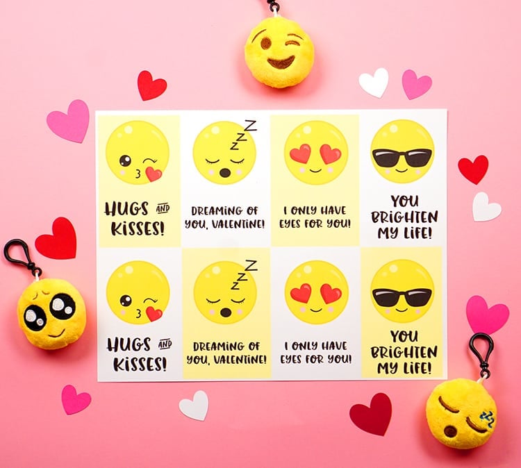 Emoji Cards Printable