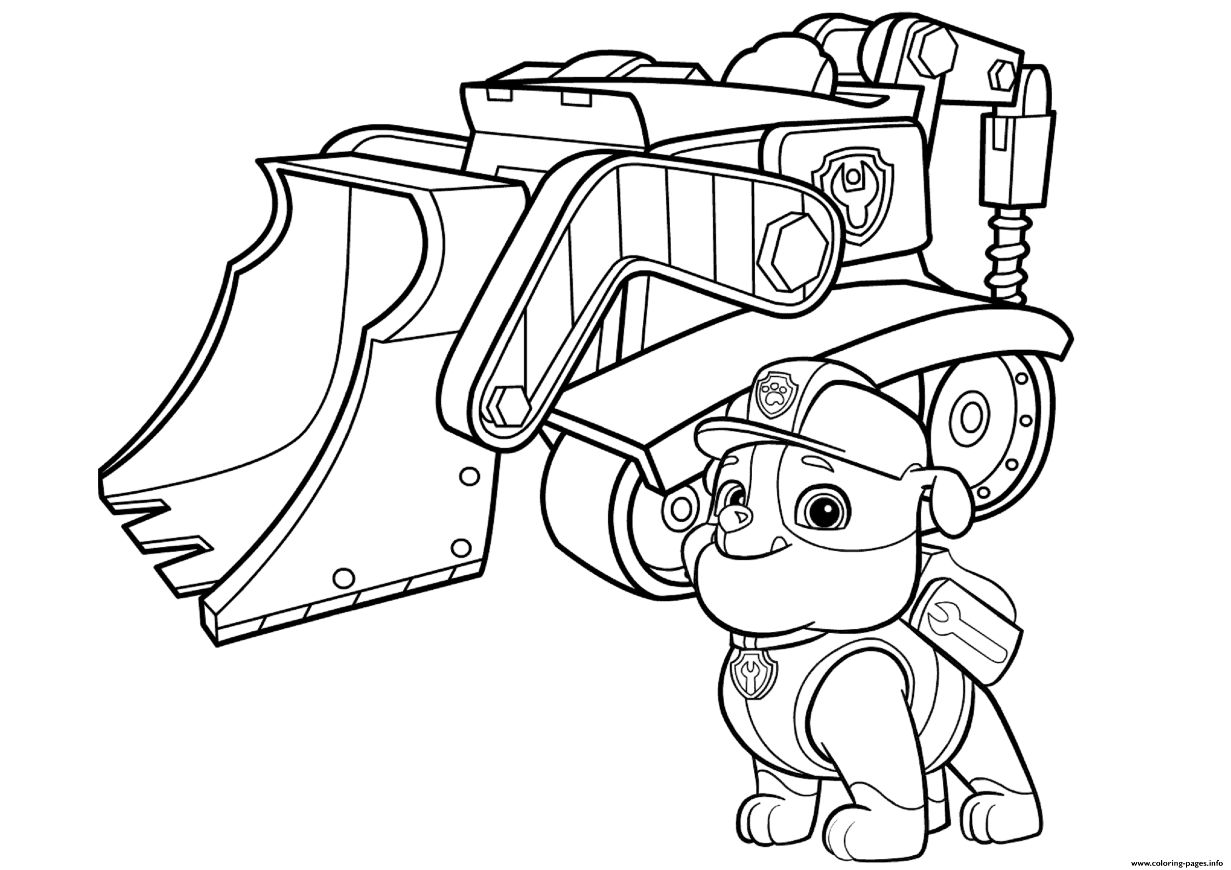 free paw patrol coloring pages happiness is homemade