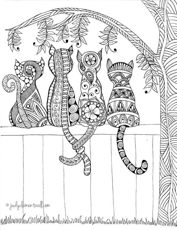 free adult coloring pages  happiness is homemade