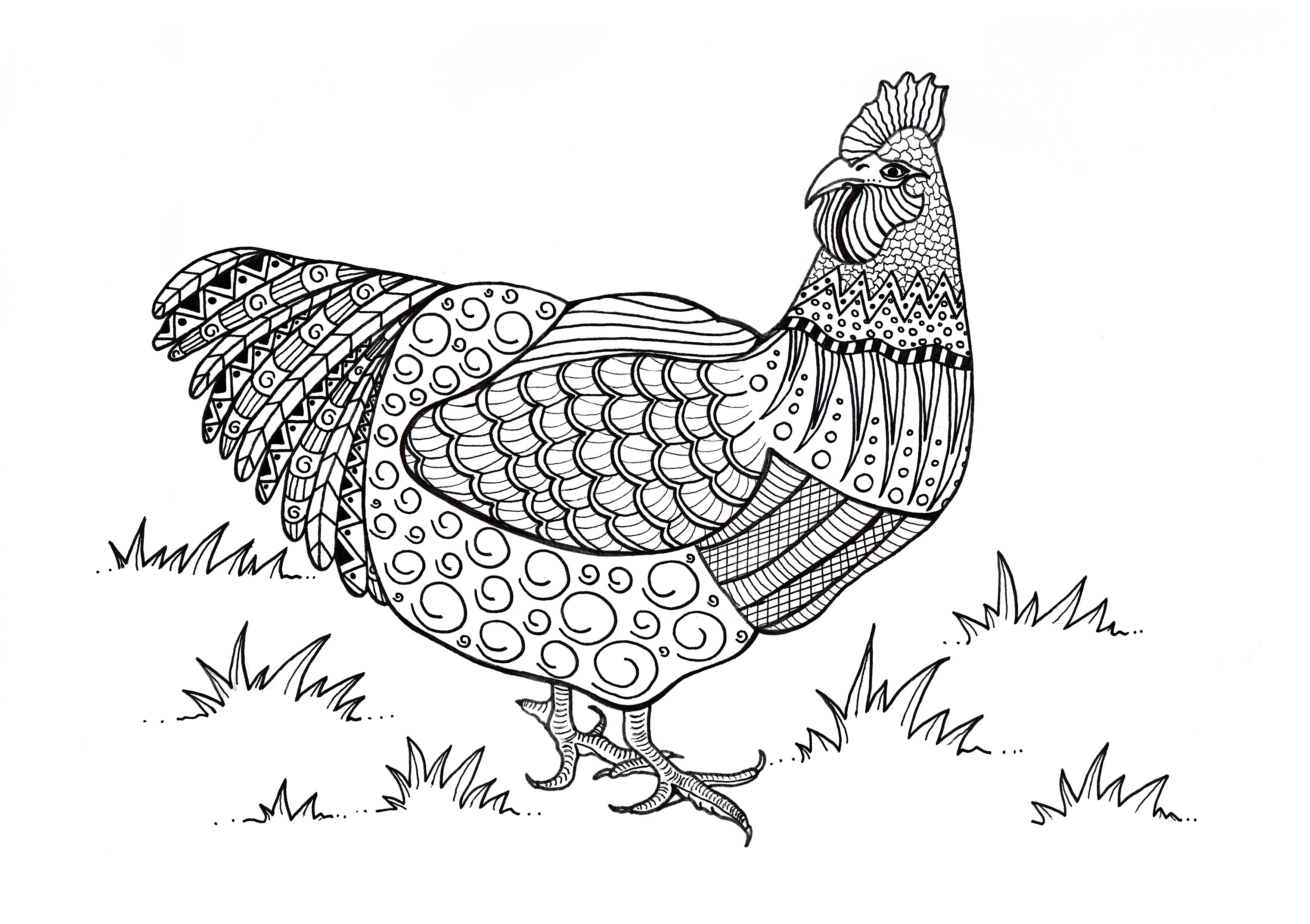Download FREE Adult Coloring Pages - Happiness is Homemade