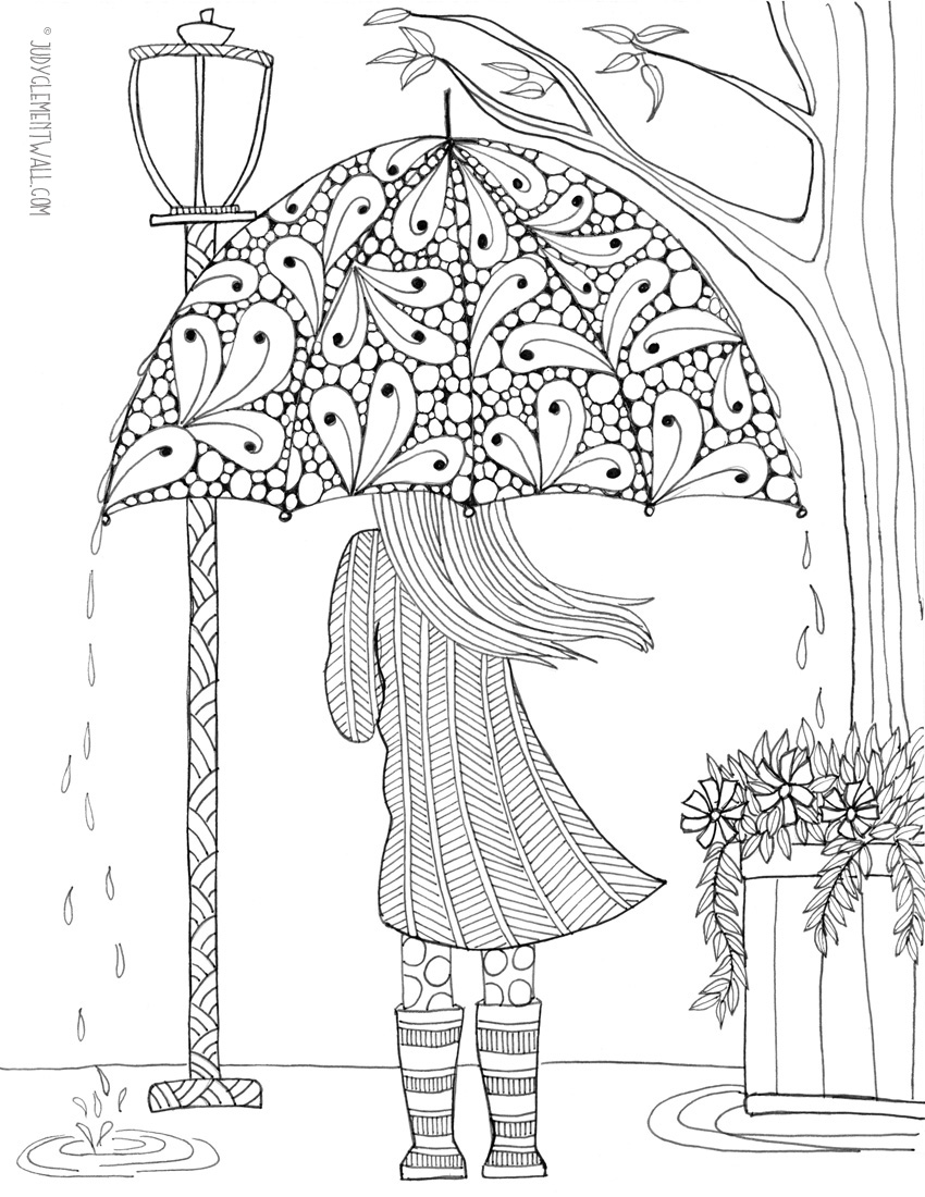 FREE Adult Coloring Pages Happiness is Homemade