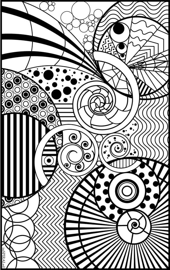 FREE Adult Coloring Pages - Happiness is Homemade