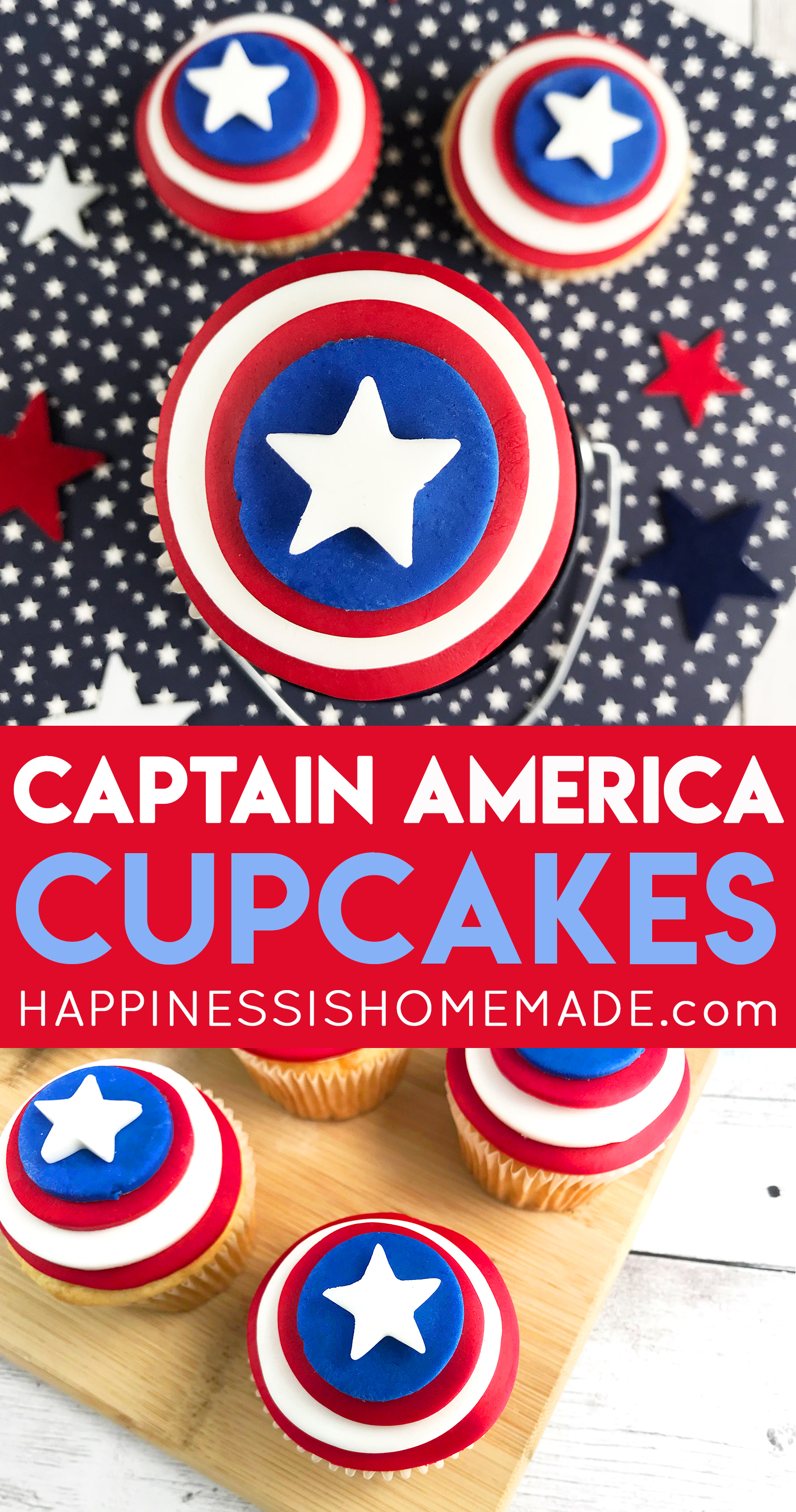 captain america cupcakes - Hayley Cakes and Cookies Hayley Cakes and Cookies