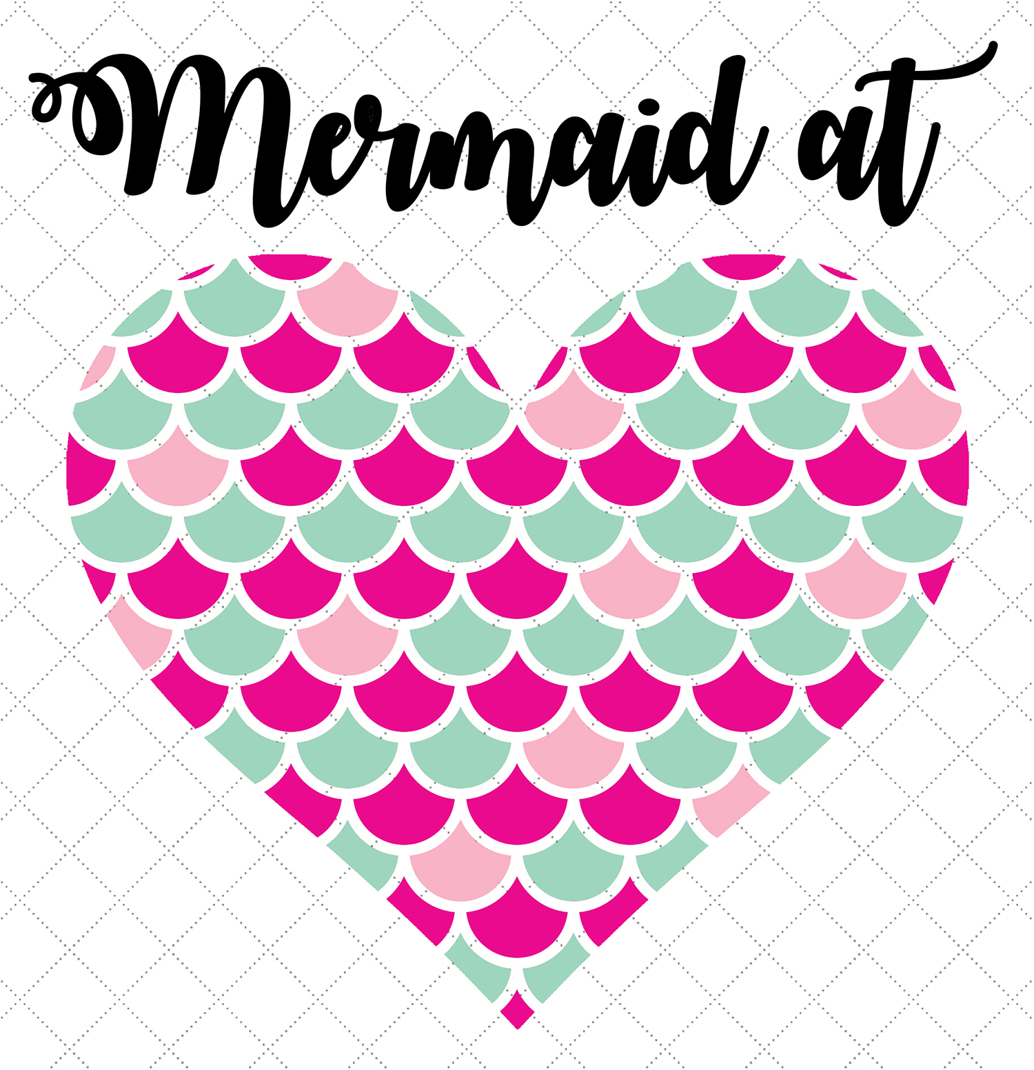 Download Adorable Mermaid SVG File - Happiness is Homemade