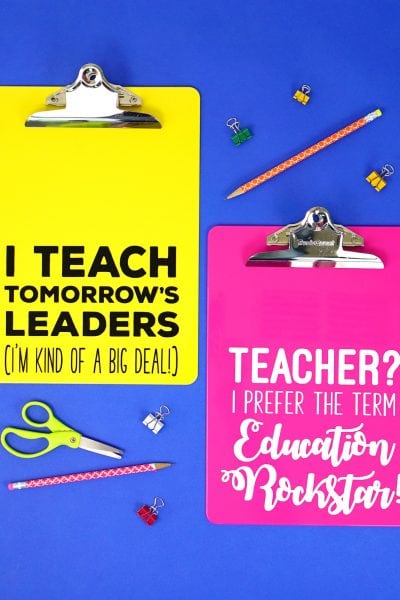 Free Printable Gift Card Holder for Teacher Gifts - Happiness is Homemade