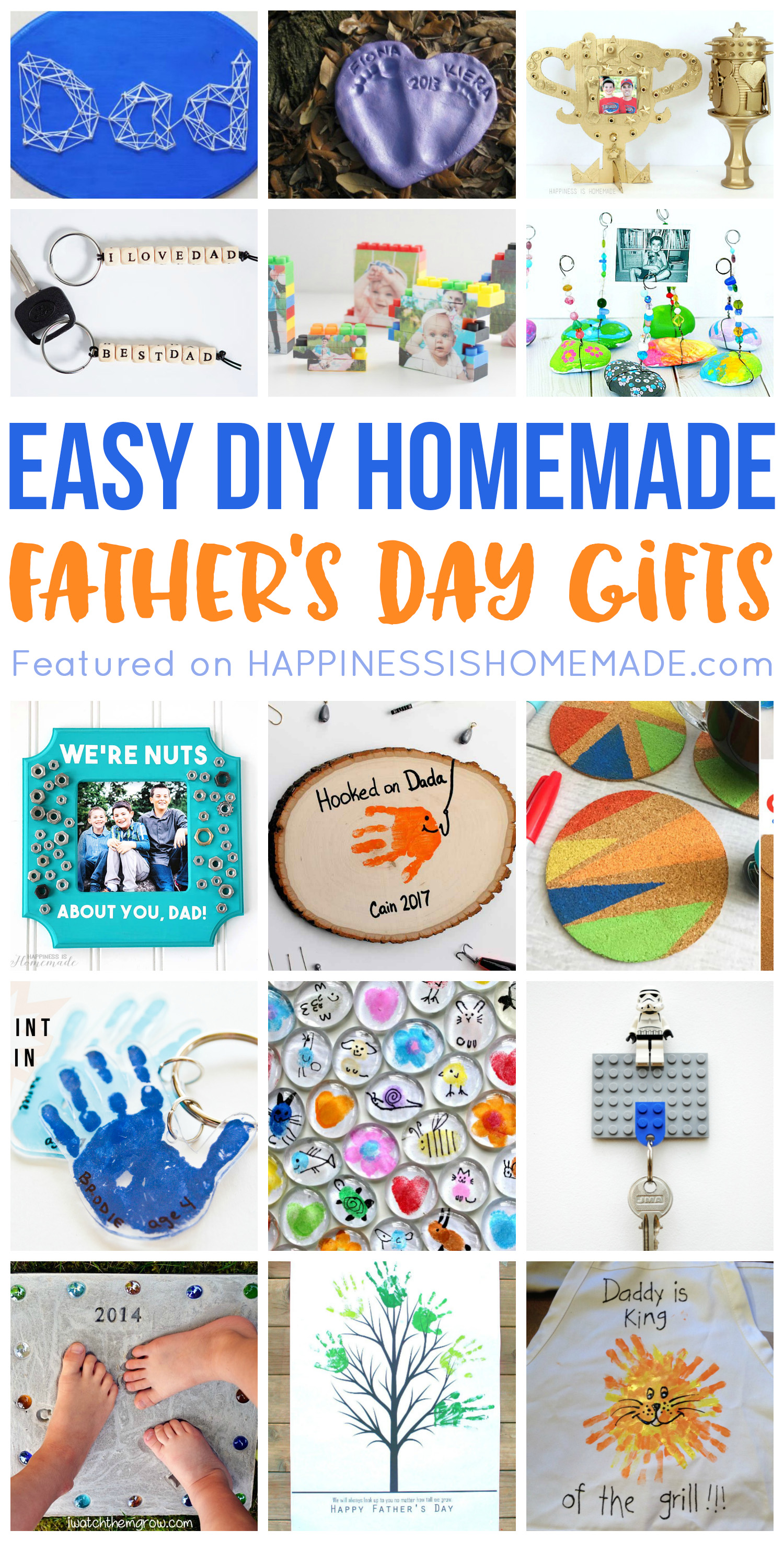 Simple Father's Day Crafts from Kids - Boogie Wipes