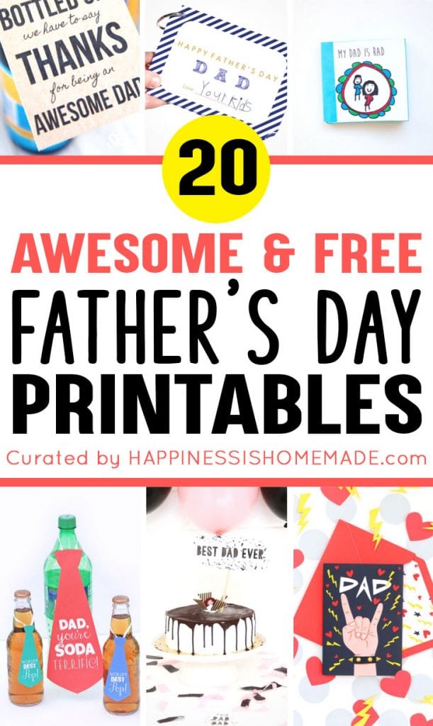 20+ Homemade Father's Day Gifts That Kids Can Make - Happiness is Homemade