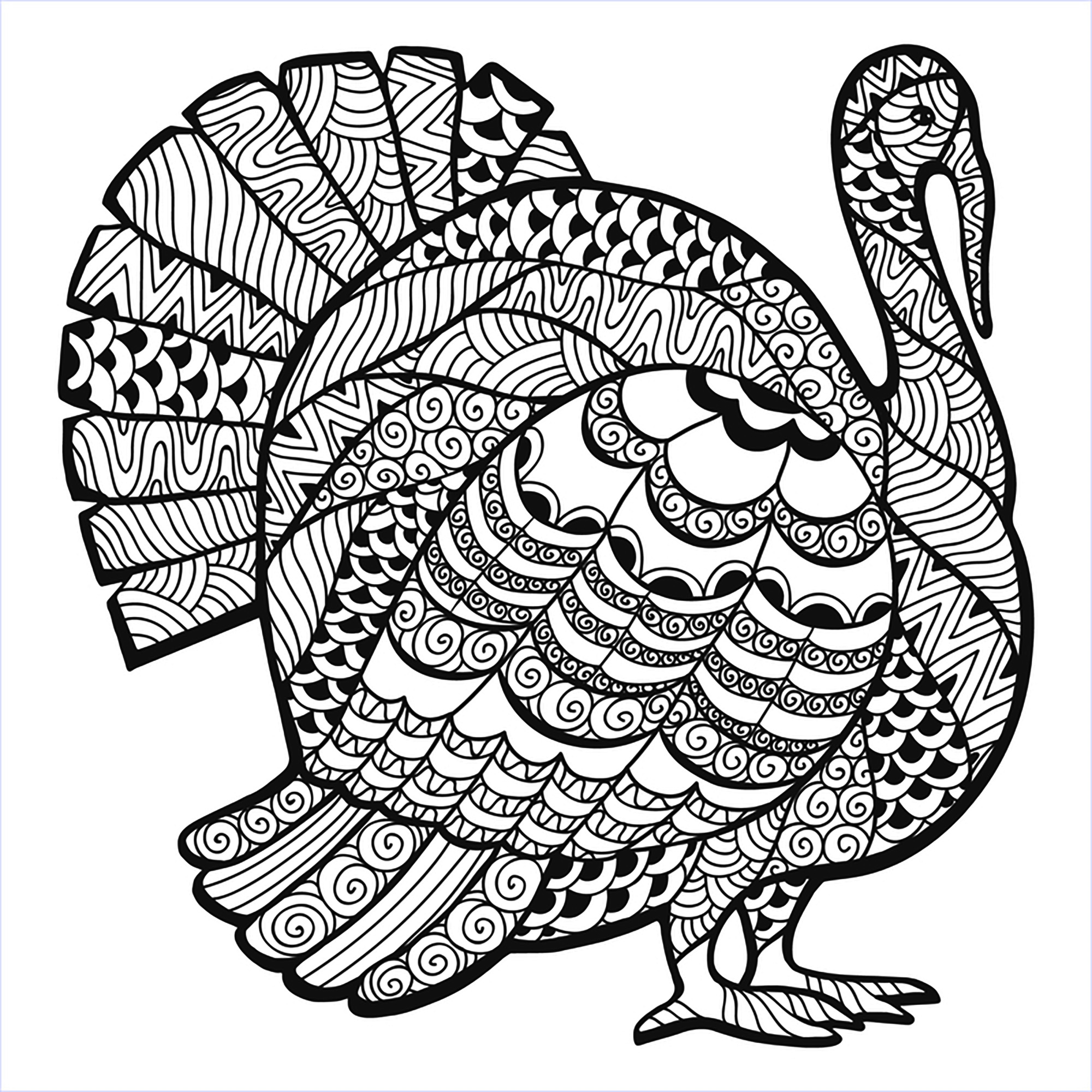 FREE Thanksgiving Coloring Pages For Adults Kids Happiness Is Homemade