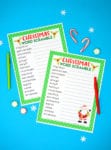 Christmas Word Scramble Printable - Happiness is Homemade