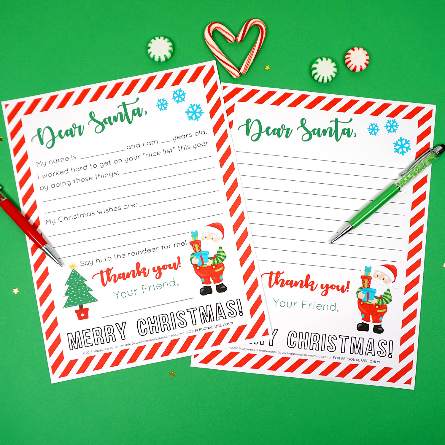 Free Printable Santa Letter Template Database Letter Template Collection