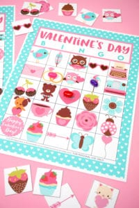 Free Printable Valentine Bingo - Happiness is Homemade
