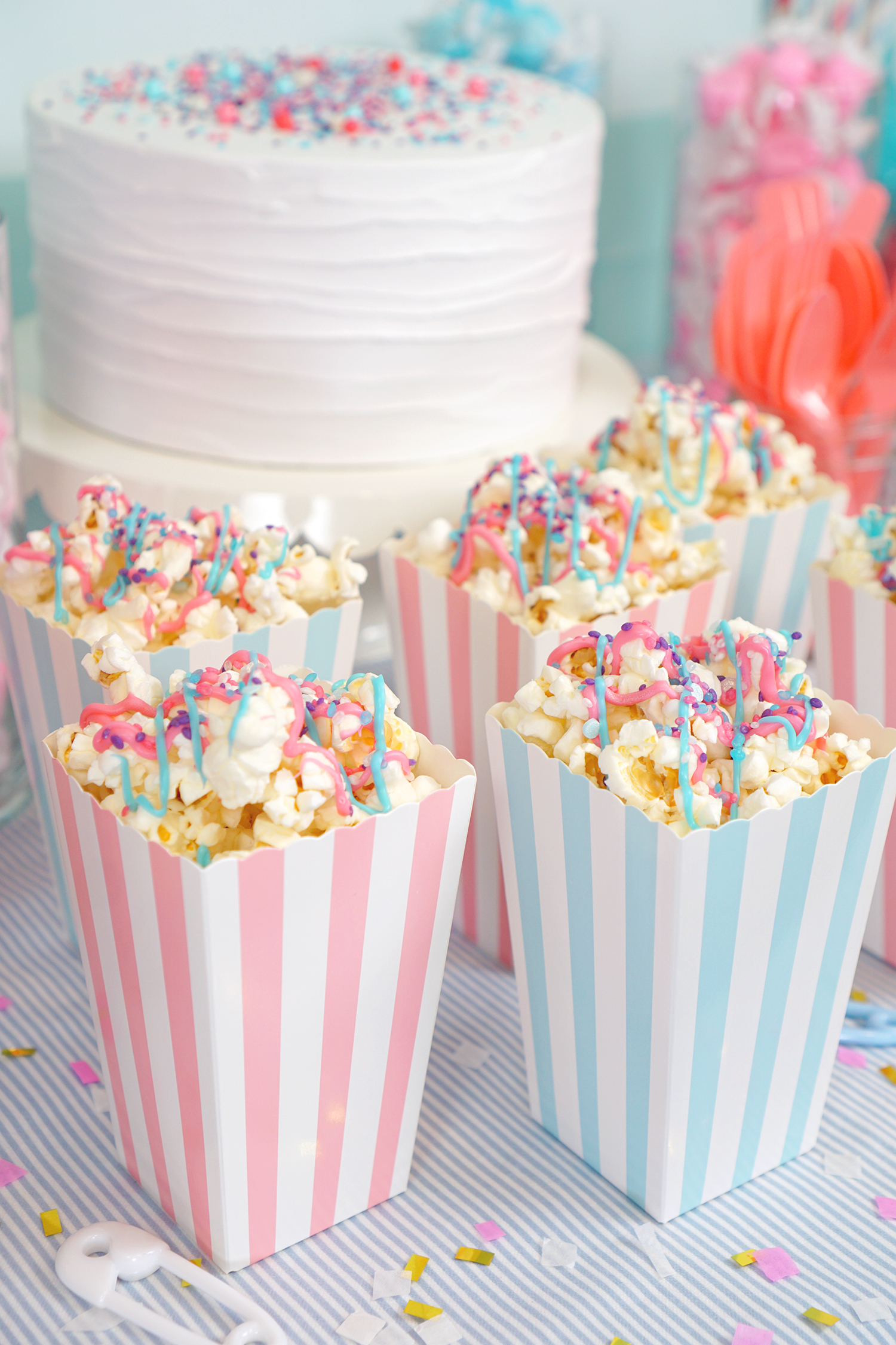 Gender Reveal Party Ideas Happiness Is Homemade