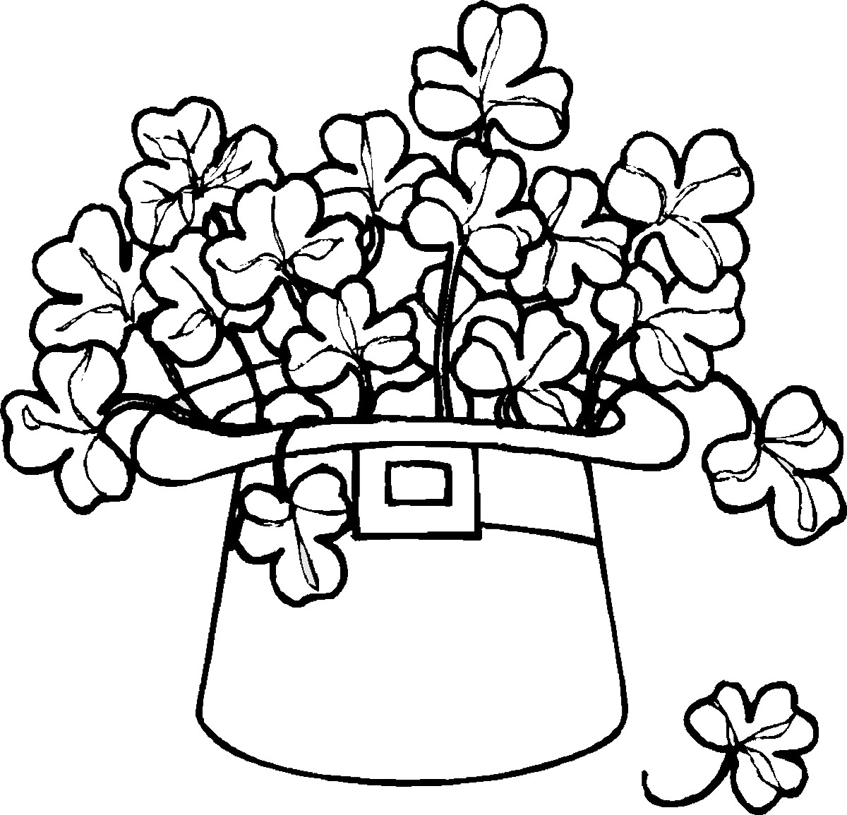 Free St Patrick s Day Coloring Pages Happiness Is Homemade