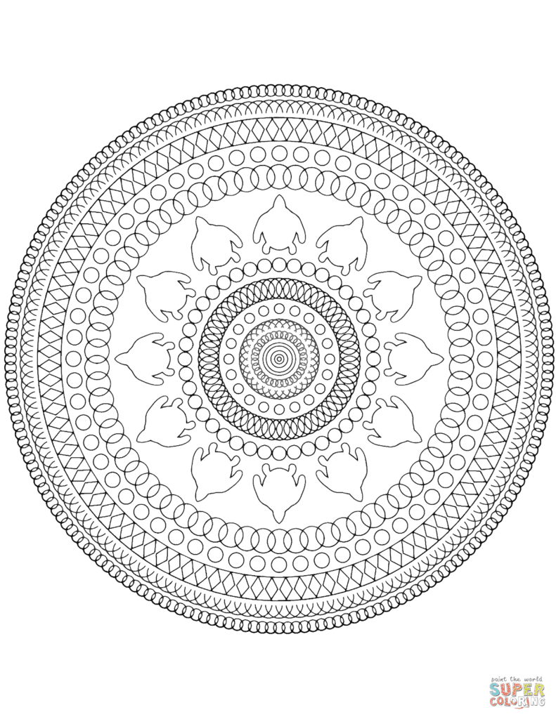 Download Mandala Coloring Pages for Adults & Kids - Happiness is Homemade