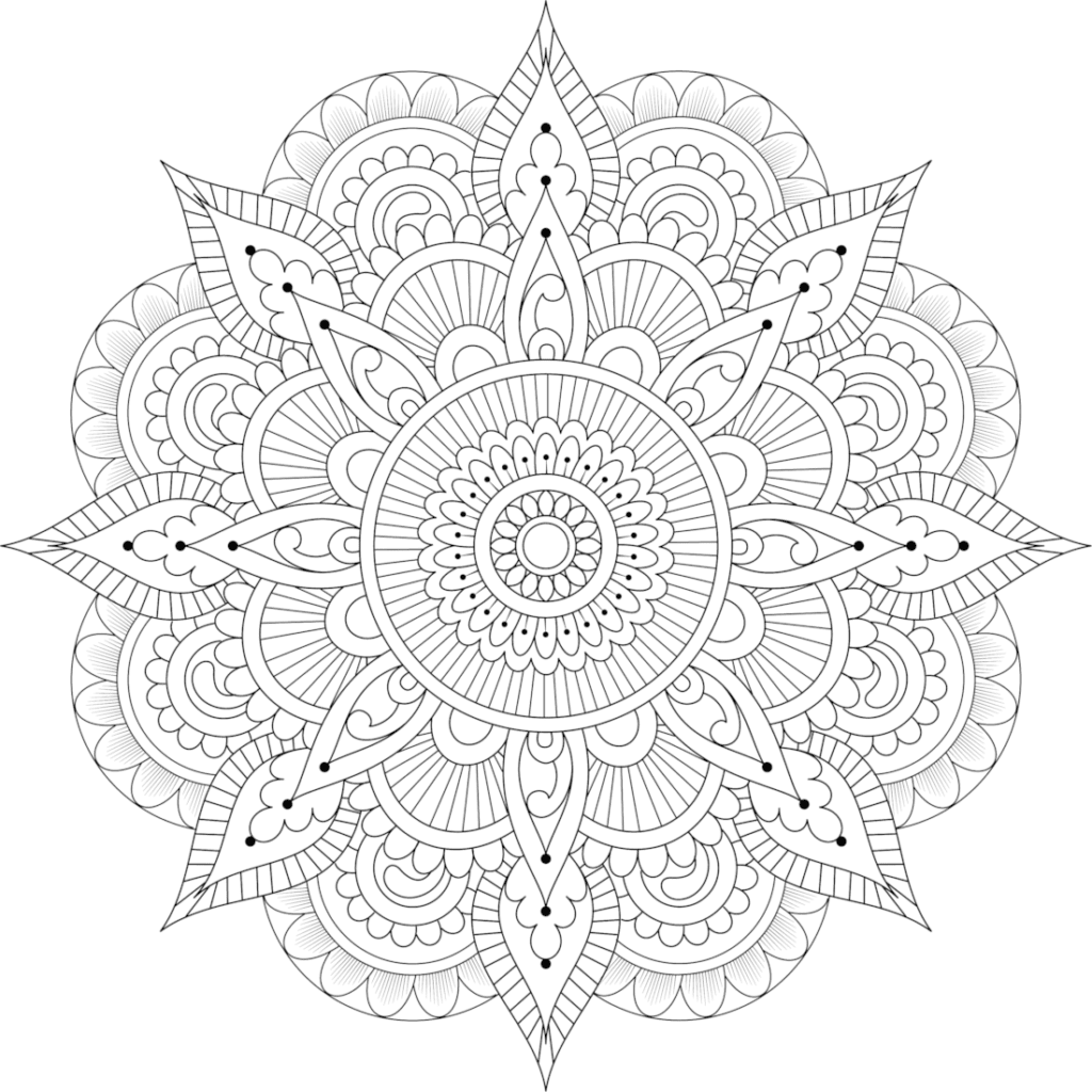 26  Geometric Mandala Coloring Pages Background coloring pages 2020