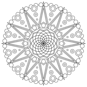 Mandala Coloring Pages for Adults & Kids - Happiness is Homemade