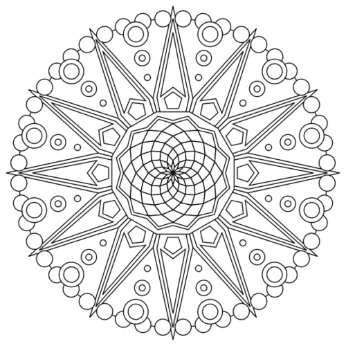 Mandala Coloring Pages for Adults & Kids - Happiness is Homemade