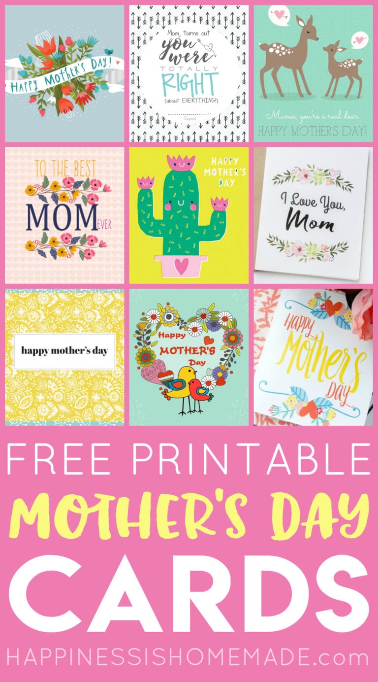 Free Printable Mother's Day Coupons - Happiness is Homemade