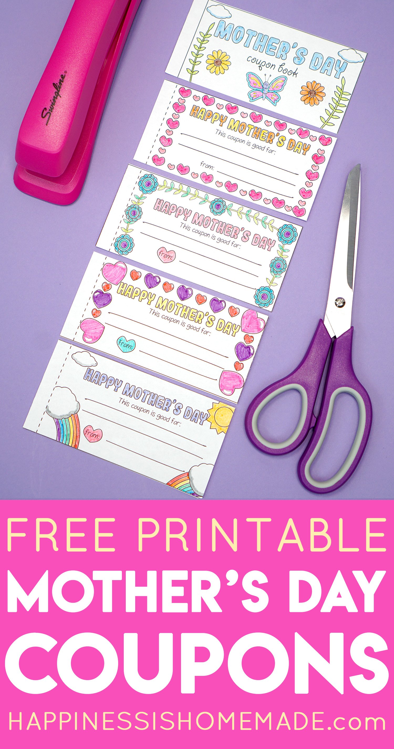 Free Printable Mother s Day Coupons Happiness Is Homemade